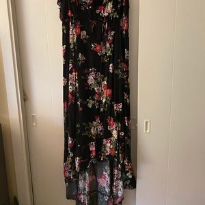 Flutter Detail, High-Low dress - Torrid size 2